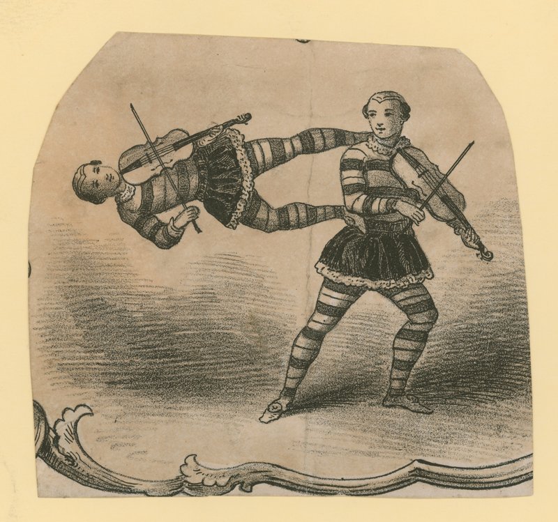Musiciens acrobatiques - English School