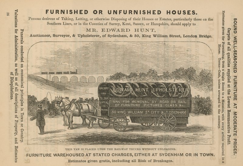 Publicité pour M. Edward Hunt - English School