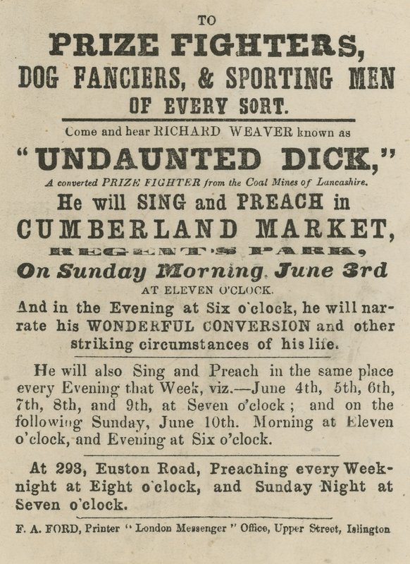Publicité pour Undaunted Dick - English School