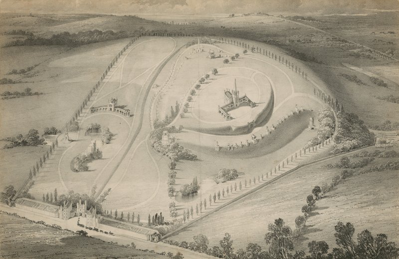 Vue aérienne d