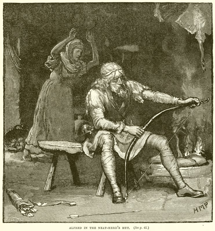 Alfred dans la hutte du bouvier - English School