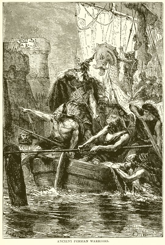 Guerriers perses anciens - English School