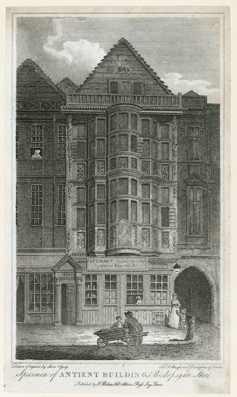 Ancien bâtiment dans Bishopsgate Street - English School
