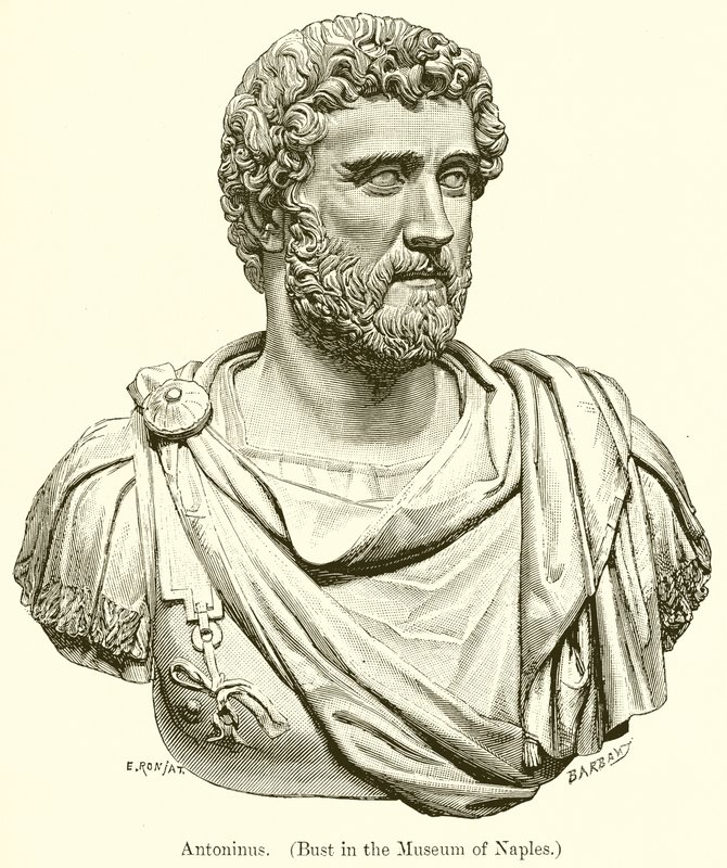 Antonin (Buste au Musée de Naples) - English School