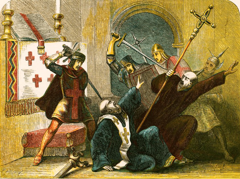 Assassinat de Thomas a Becket - English School