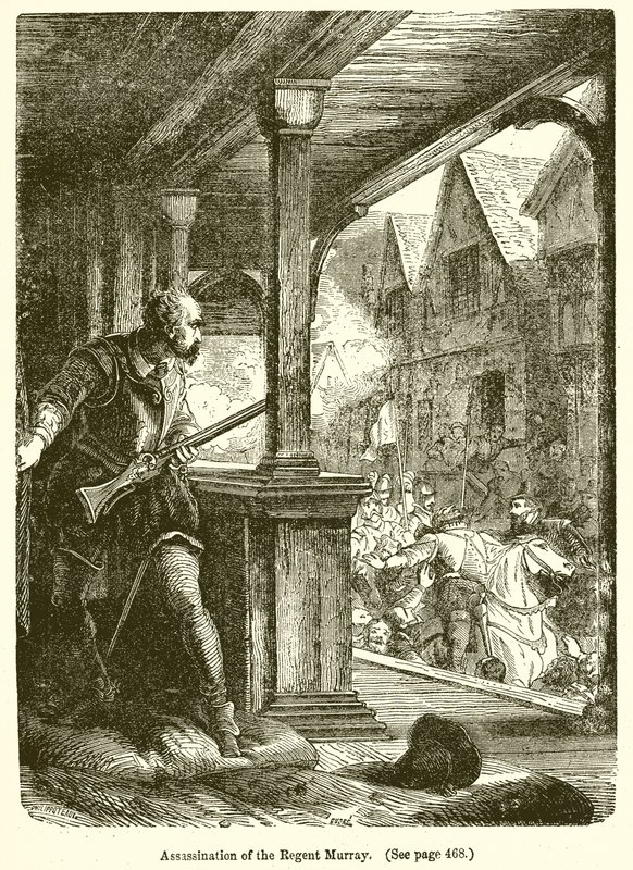 Assassinat du Régent Murray - English School
