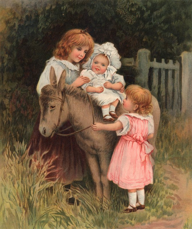 La première promenade de bébé - English School