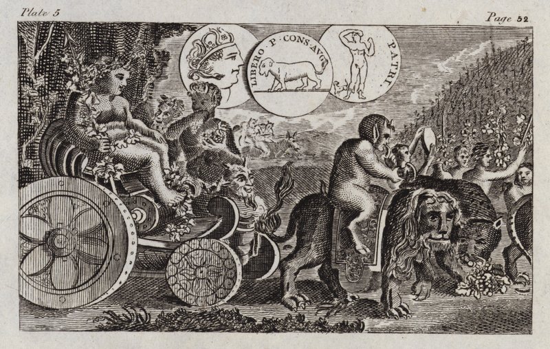 Bacchus (gravure) - English School