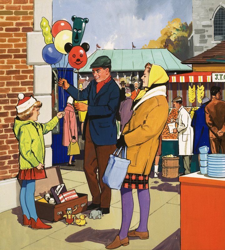 Vendeur de Ballons - English School