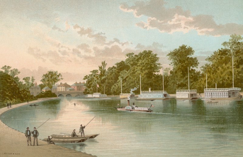 Barges sur l
