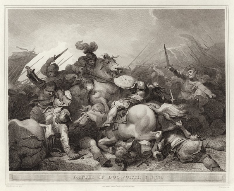 Bataille de Bosworth Field - English School