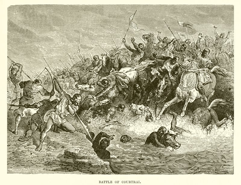 Bataille de Courtrai - English School