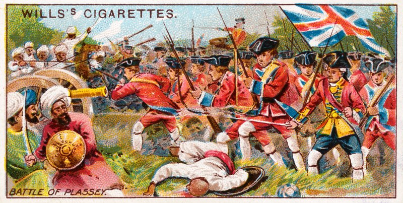 Bataille de Plassey - English School