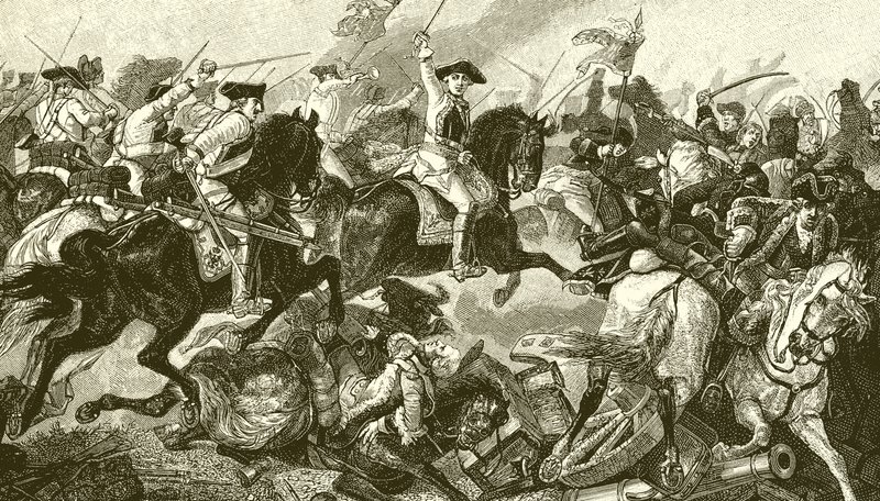 Bataille de Rossbach - English School