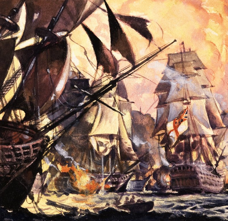 Bataille de Trafalgar - English School