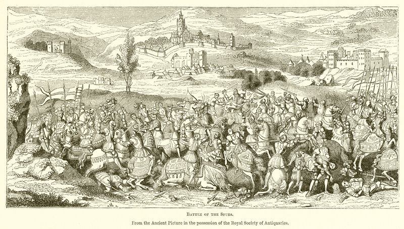 Bataille des Éperons - English School