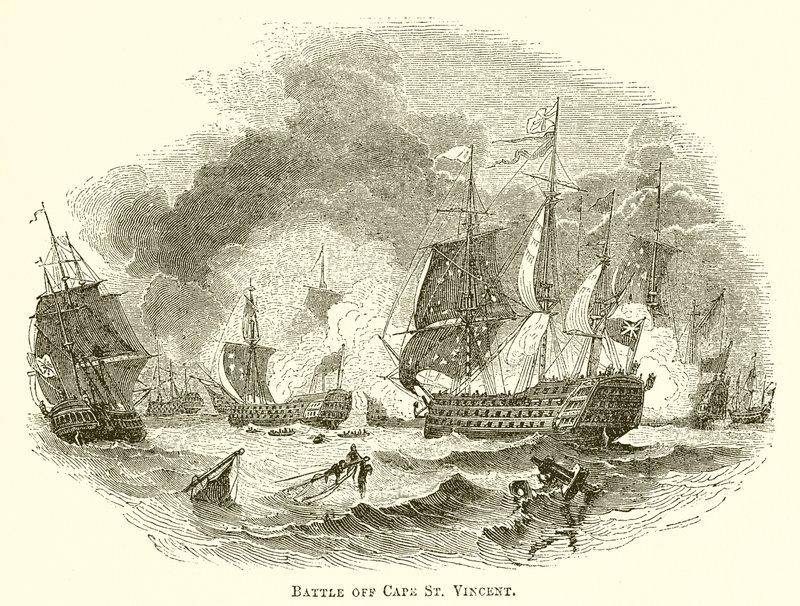 Bataille au large du cap Saint-Vincent - English School