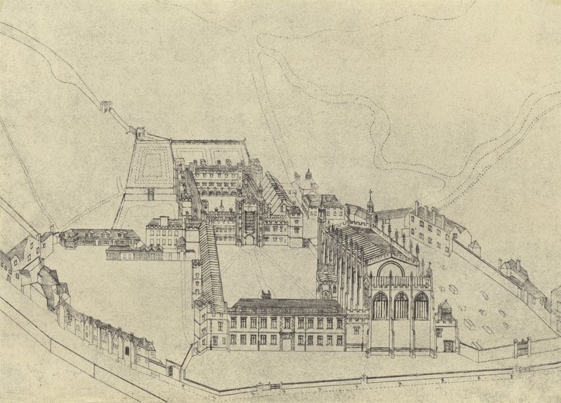 Vue aérienne du Collège d