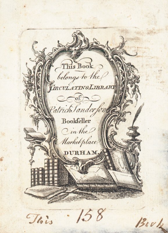 Ex-libris, Patrick Sanderson - English School