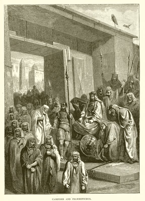 Cambyse et Psammétique - English School