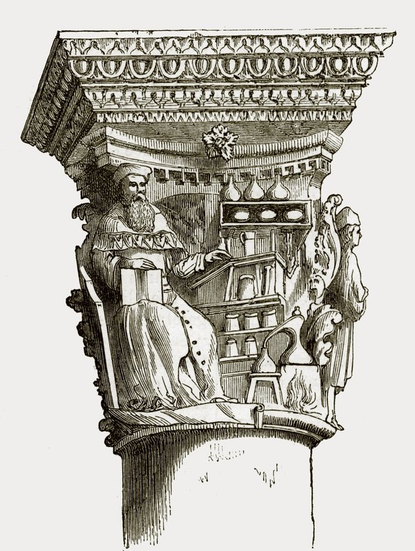 Chapiteau dans le palais de Raguse - English School