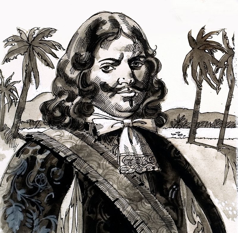 Capitaine Henry Morgan en Jamaïque - English School