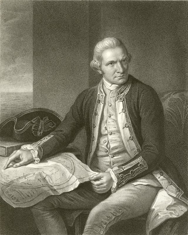 Capitaine James Cook - English School