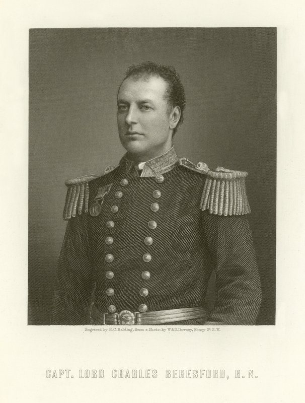 Capitaine Lord Charles Beresford - English School