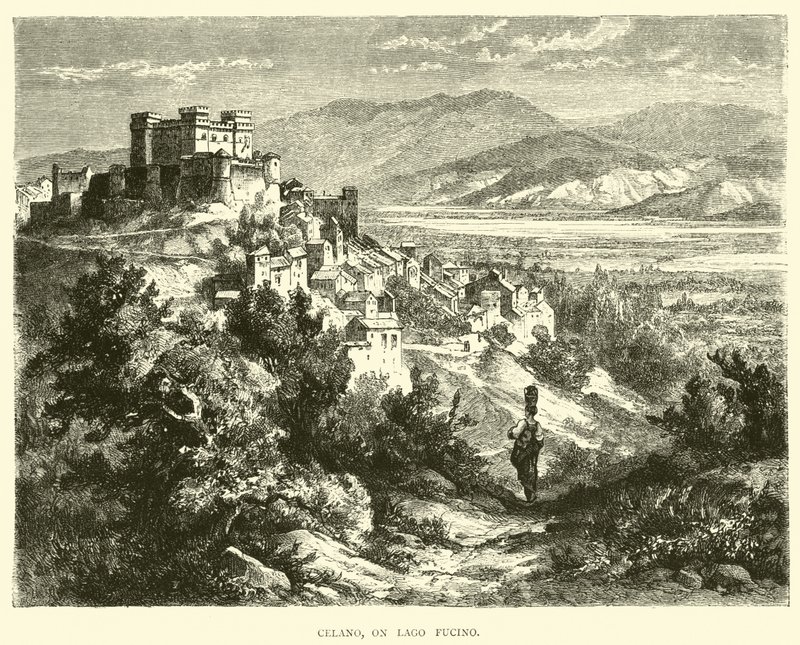 Celano, sur le Lago Fucino - English School