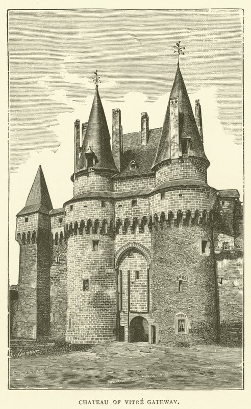Château de Vitre, porte - English School