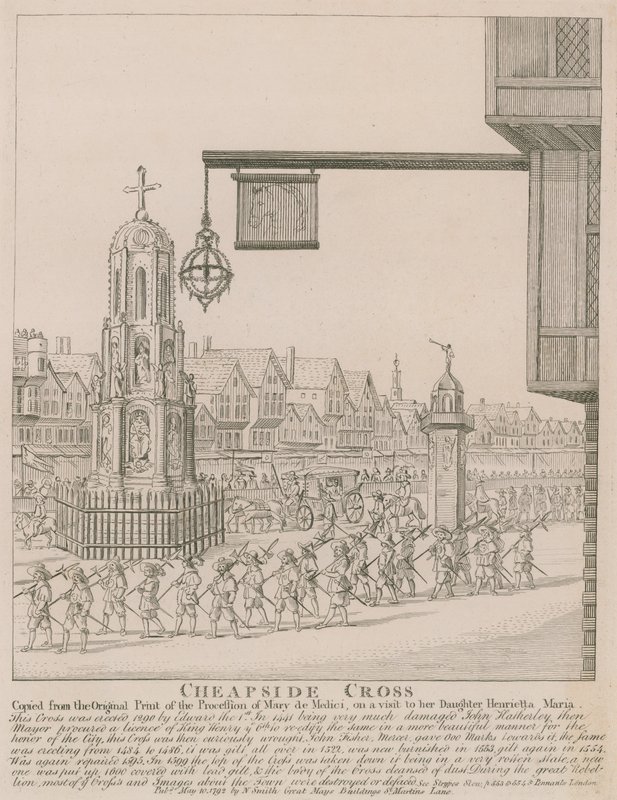 Cheapside Cross - English School