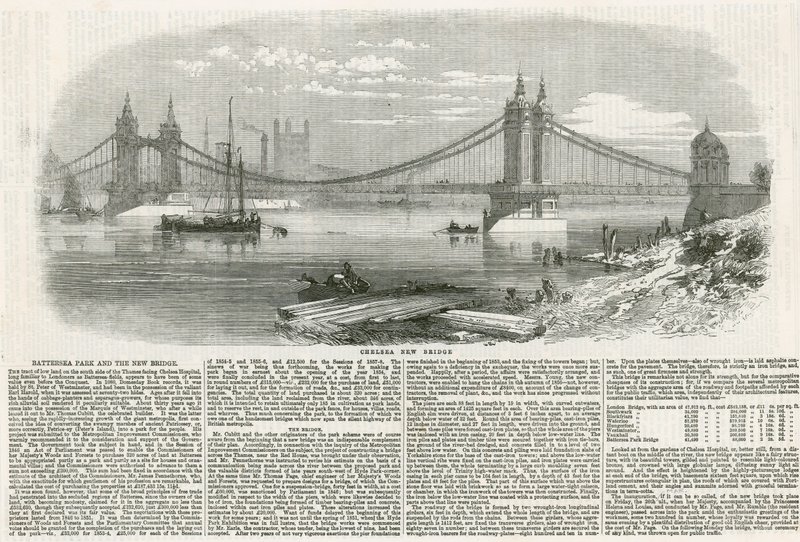 Pont suspendu de Chelsea - English School