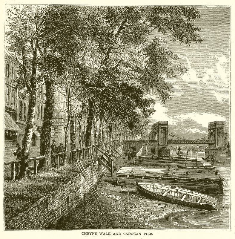 Cheyne Walk et Cadogan Pier - English School