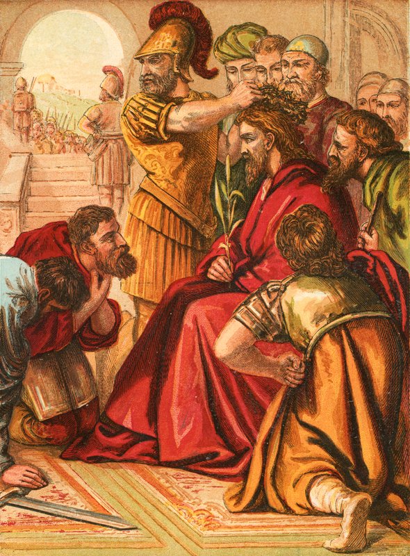 Christ couronné d