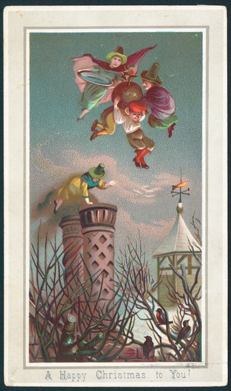 Carte de Noël - English School