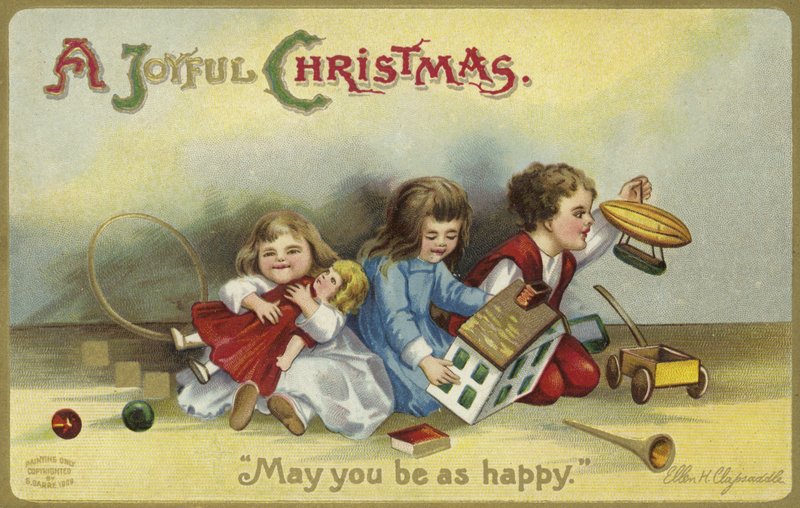 Carte de Noël - English School
