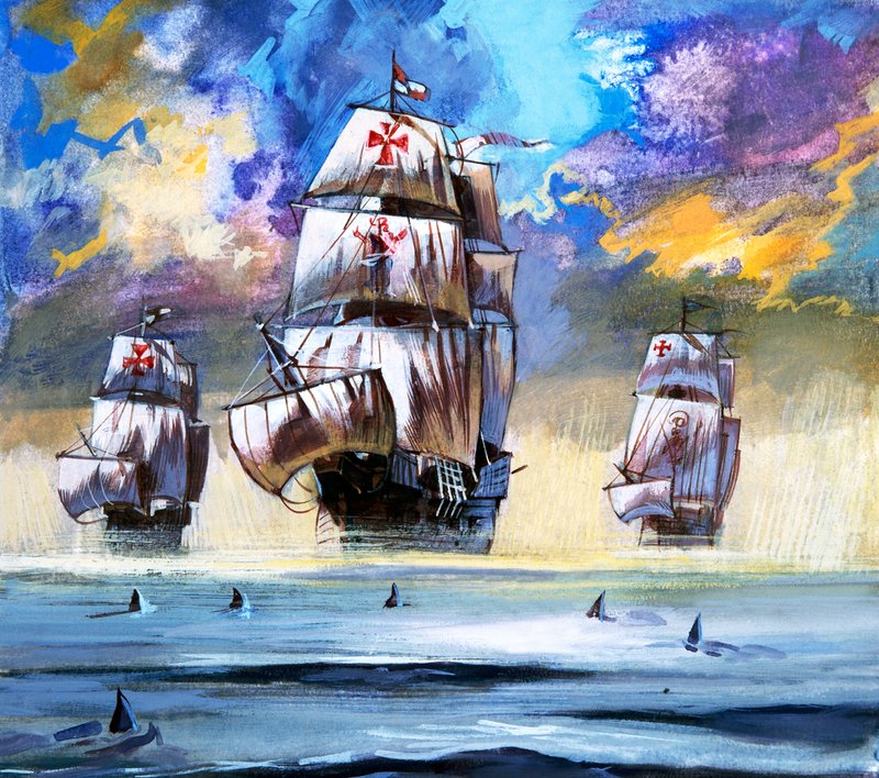 La flotte de Christophe Colomb - English School