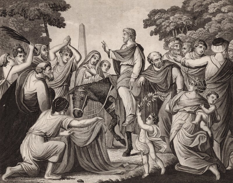 Entrée du Christ à Jérusalem - English School