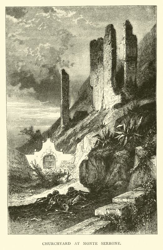 Cimetière à Monte Serrone - English School