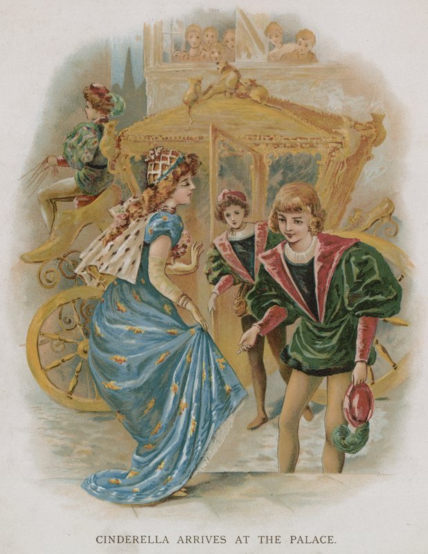 Cendrillon arrive au palais - English School