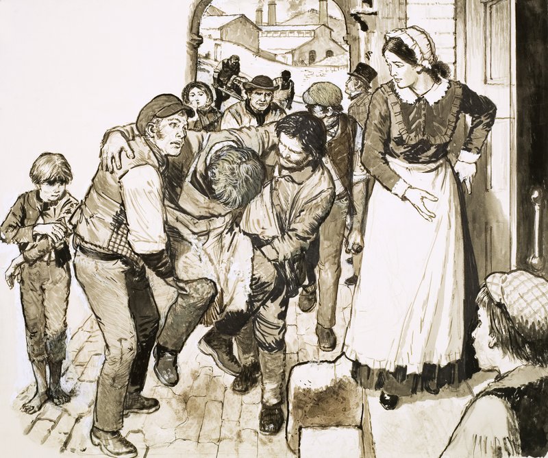 Accident de mine - English School