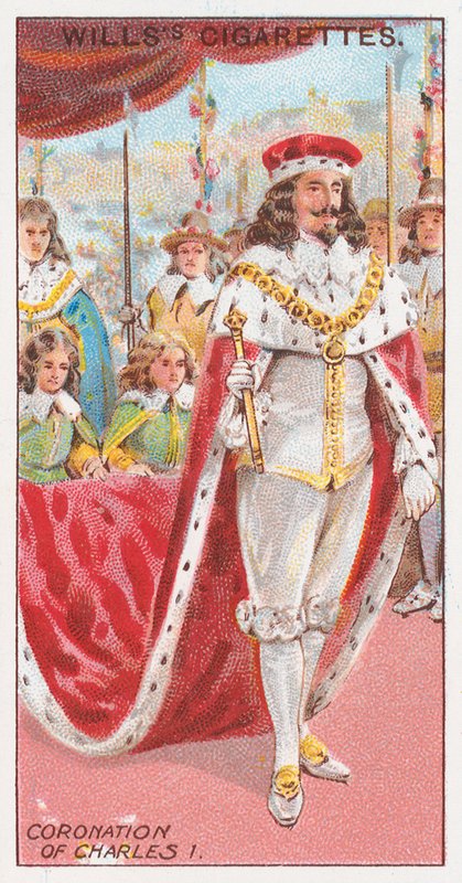 Couronnement de Charles Ier - English School