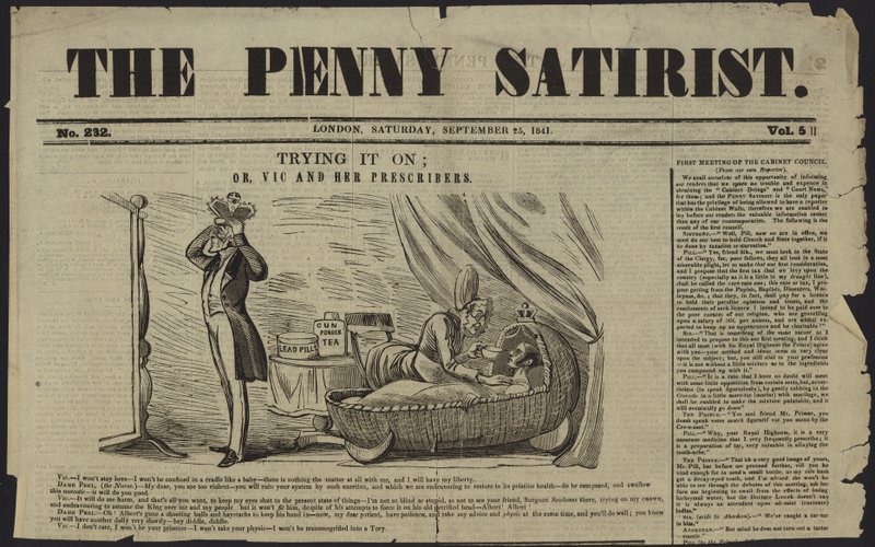 Couverture de The Penny Satirist - English School