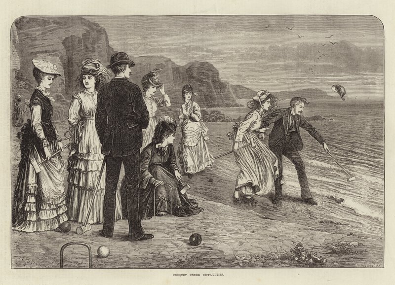 Croquet sous difficultés - English School