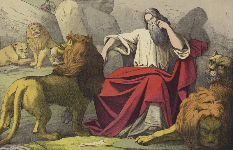 Daniel dans la fosse aux lions - English School