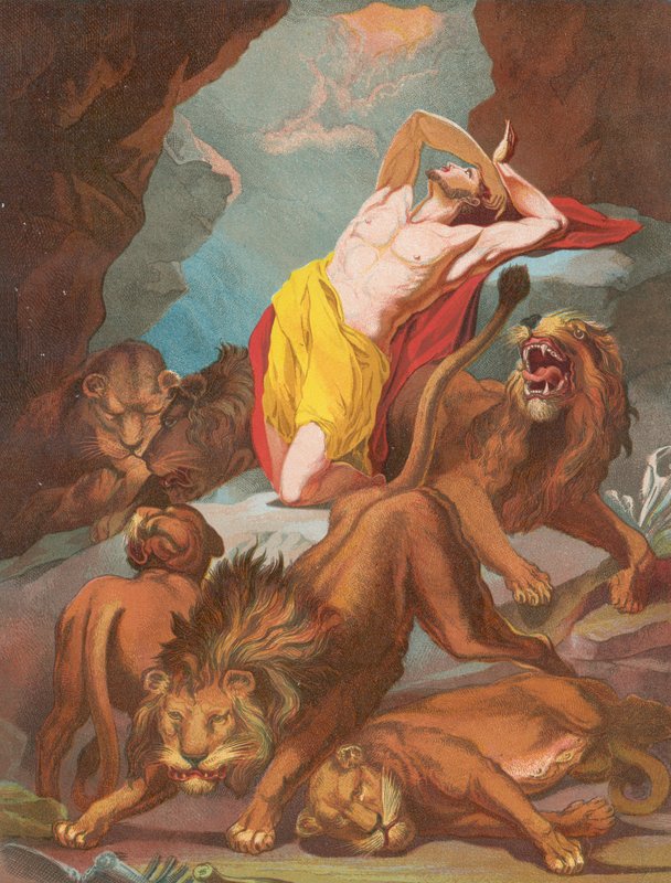 Daniel dans la fosse aux lions - English School
