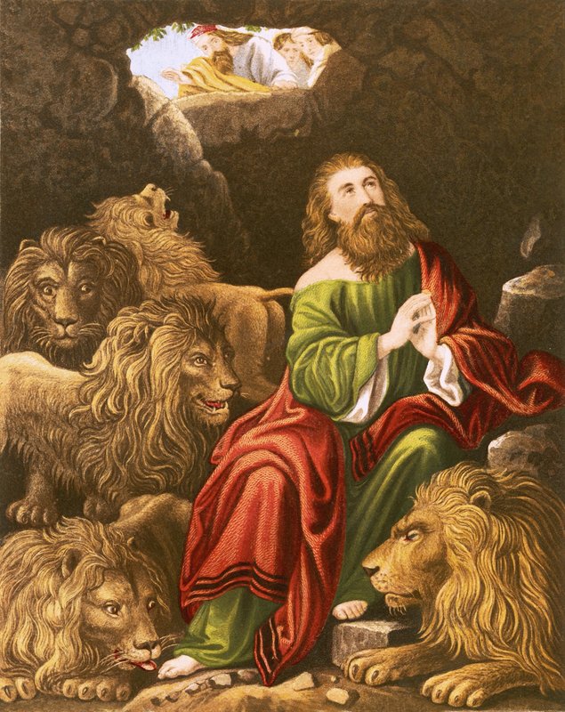 Daniel dans la fosse aux lions - English School