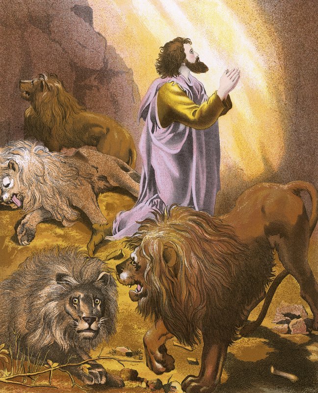 Daniel dans la fosse aux lions - English School