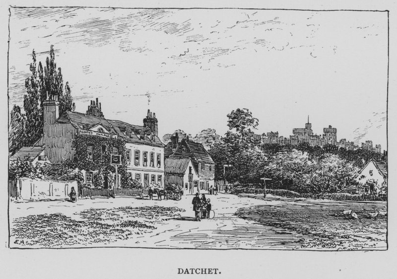Datchet (gravure) - English School
