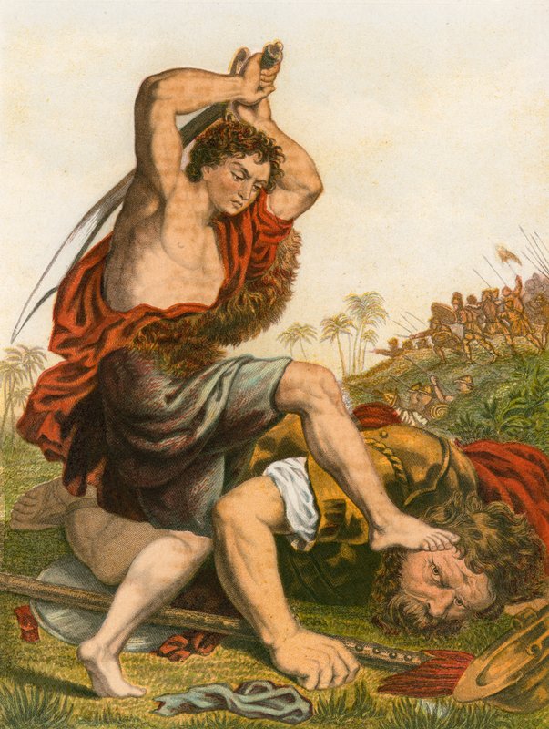 David tuant Goliath - English School